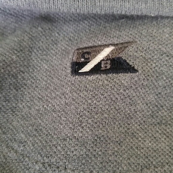 Gray Cadillac logo embroidered polo size men's XS - Picture 4 of 5